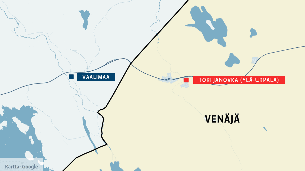 vaalimaa kartta Kaksi miestä pakeni minibussilla tullitarkastusta Venäjän puolelle 