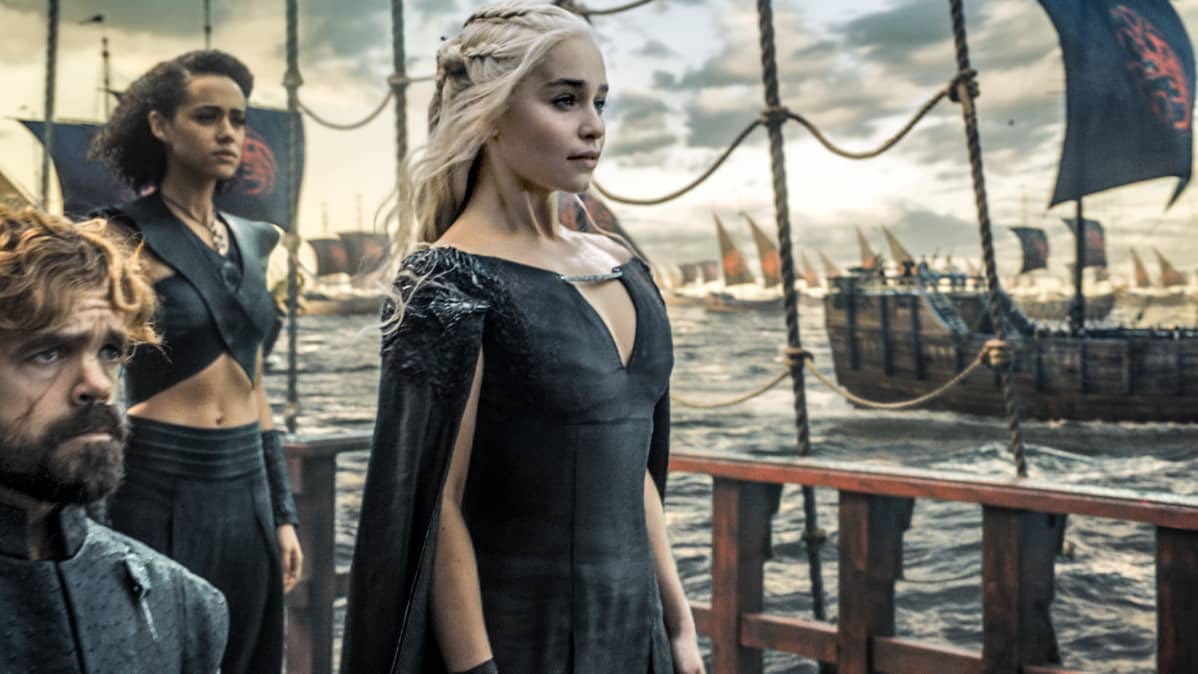 The queen of Dragons från Game of Thrones.
