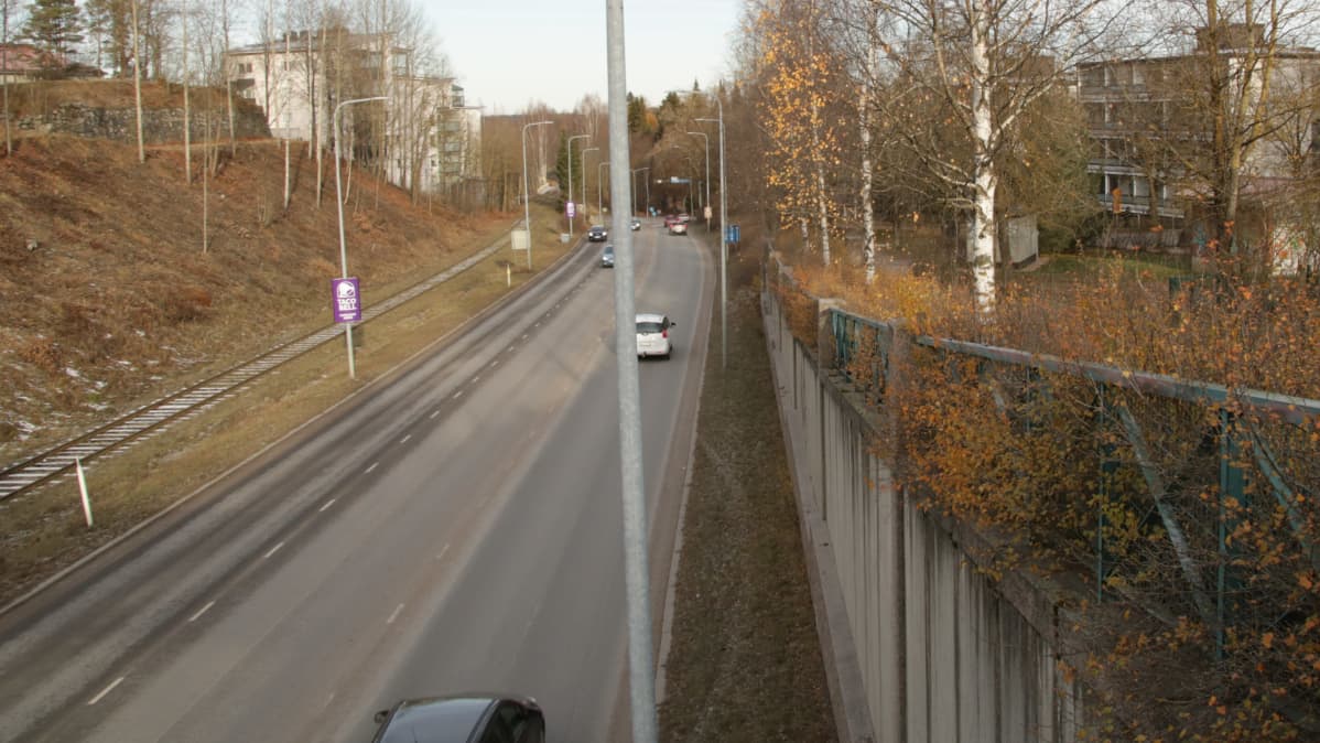 Taipalsaarentie Lappeenrannassa