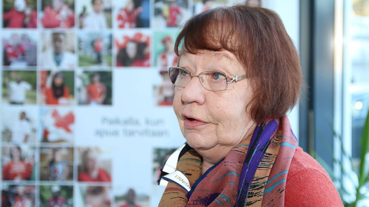 SPR:n Lapin piirin valmiuspäällikkö Annikki von Pandy