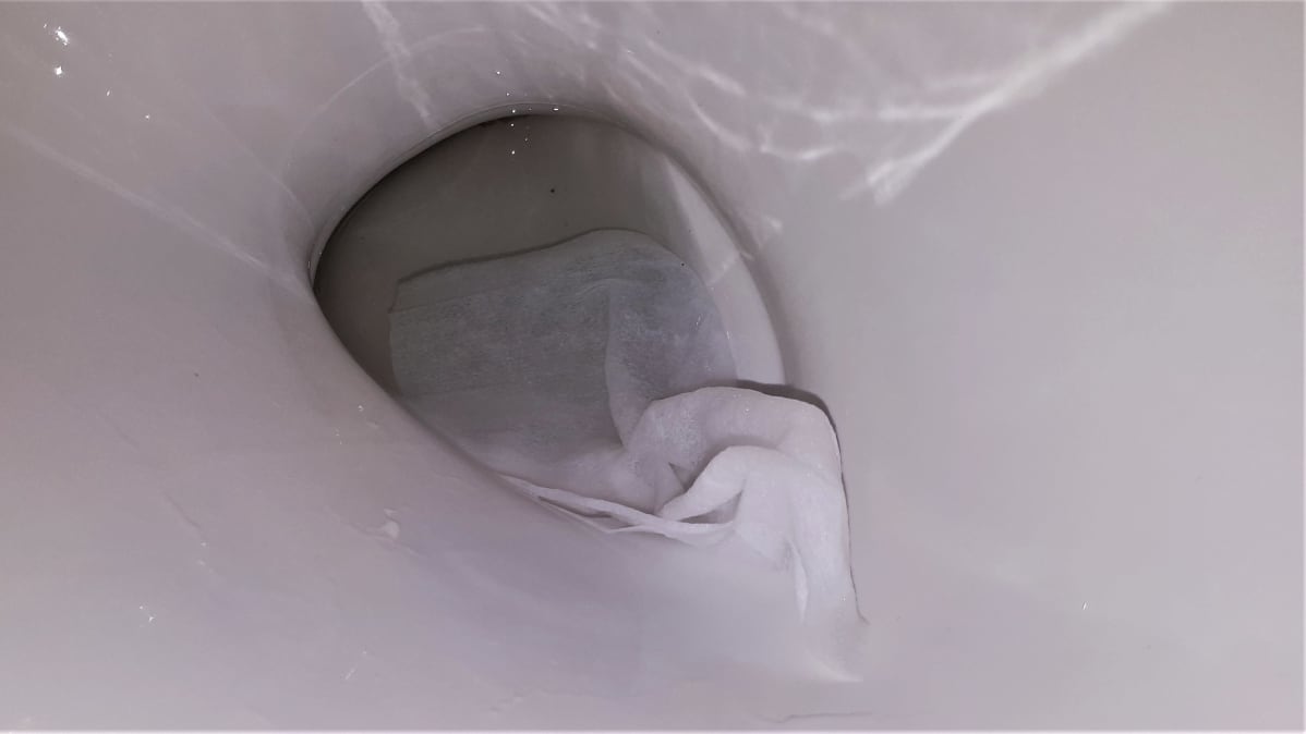 desinfiointiliina WC-pöntössä