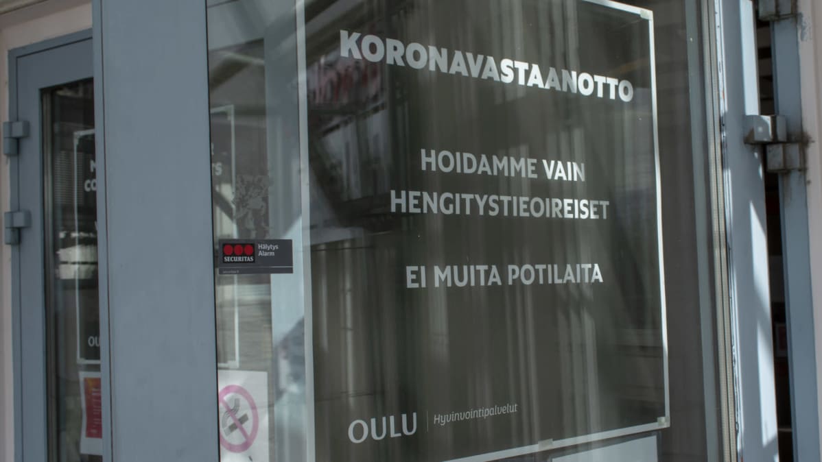 koronavastaanotto ovi