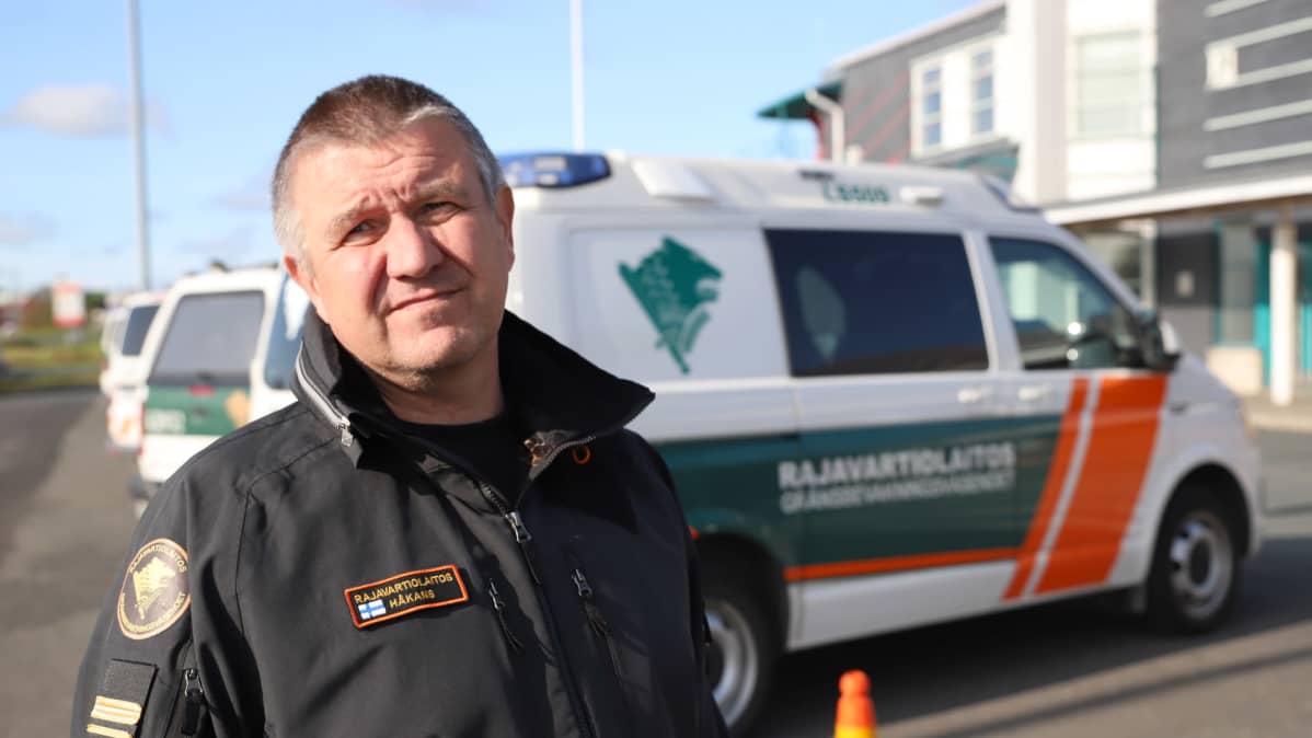 Rajavartiolaitoksen kapteeniluutnantti Tommy Håkans
