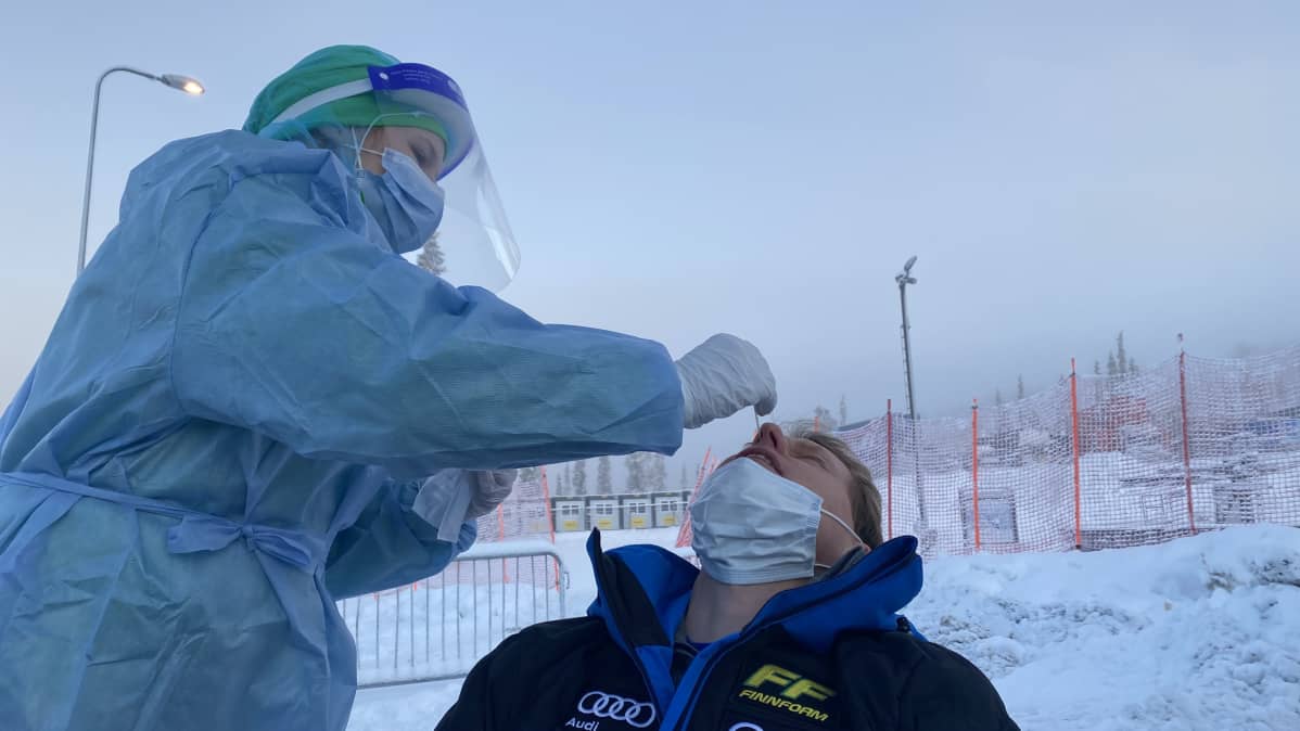 Koronatesti Ruka Nordicissa 2020