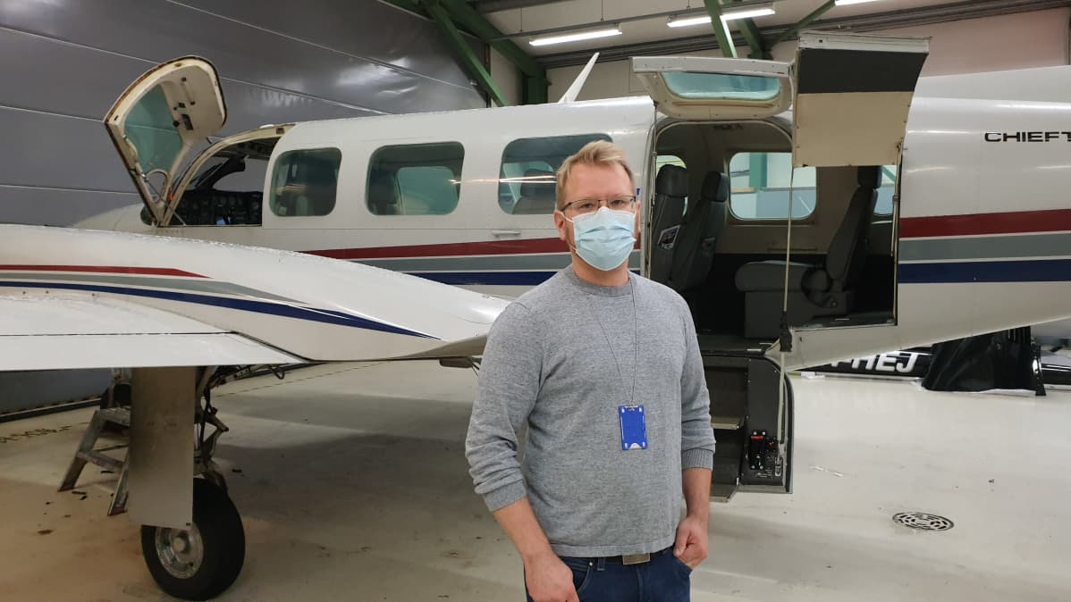 JS Aviationin toimitusjohtaja Mikko Lahti