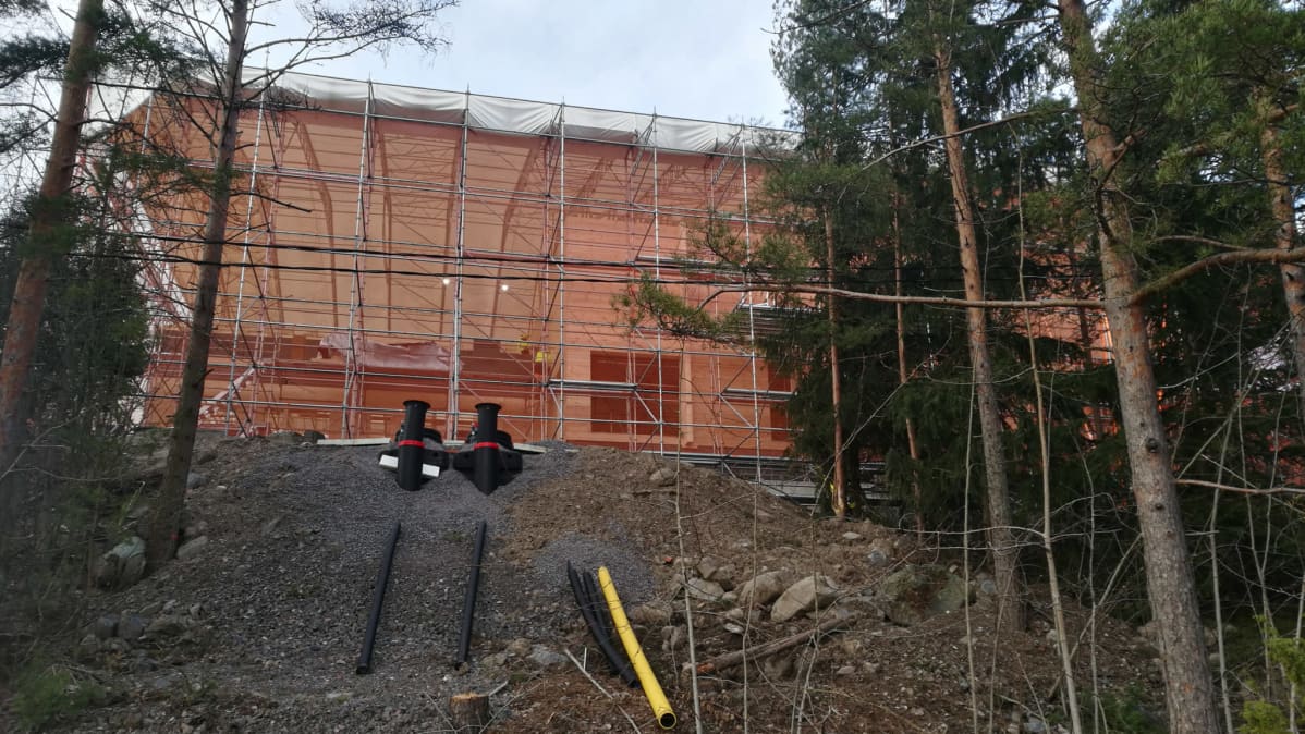 Palvan uudessa koulussa jäteveden käsitellään hyvin.