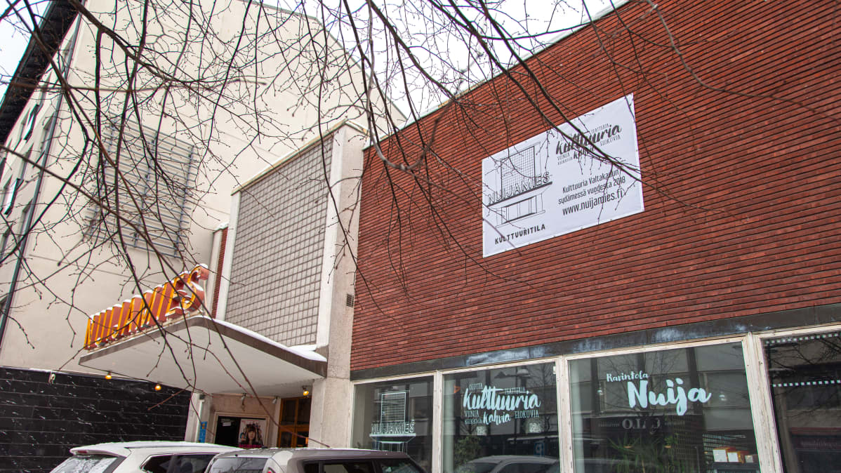 Kulttuuritila Nuijamies -rakennus Valtakadulla Lappeenrannassa.