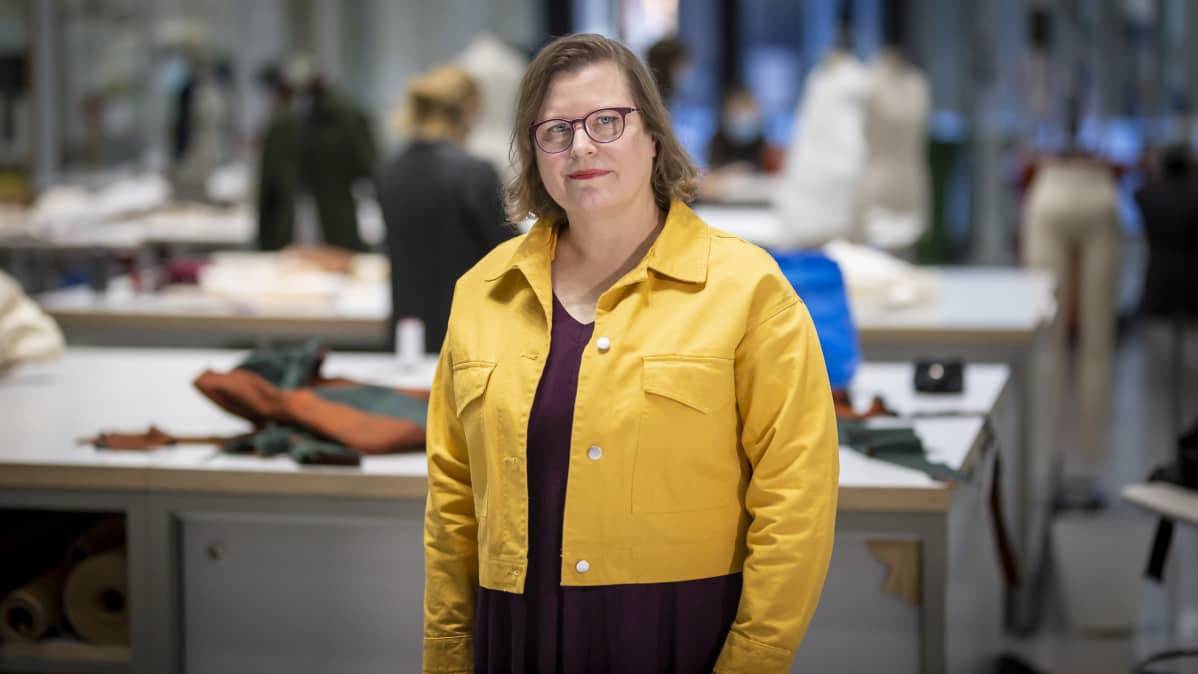 Kirsi Niinimäki Aalto-yliopistolla.
