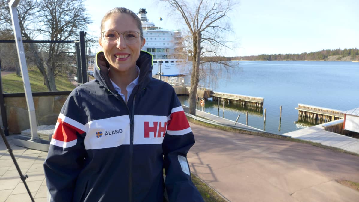 Visit Ålandin toimitusjohtaja Lotta Berner Sjölund