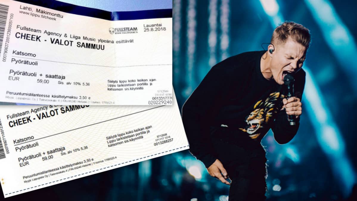 Pietari ja Maiju Ahtiaisen pääsyliput.