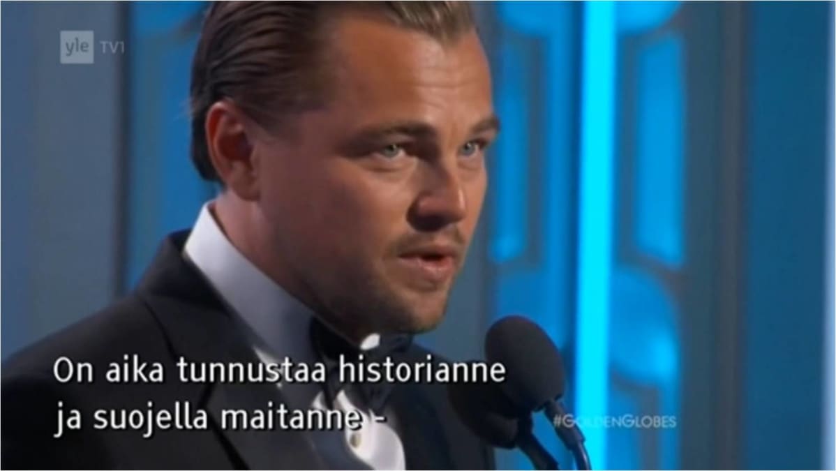 Leonardo DiCaprio, Golden Globe 2016