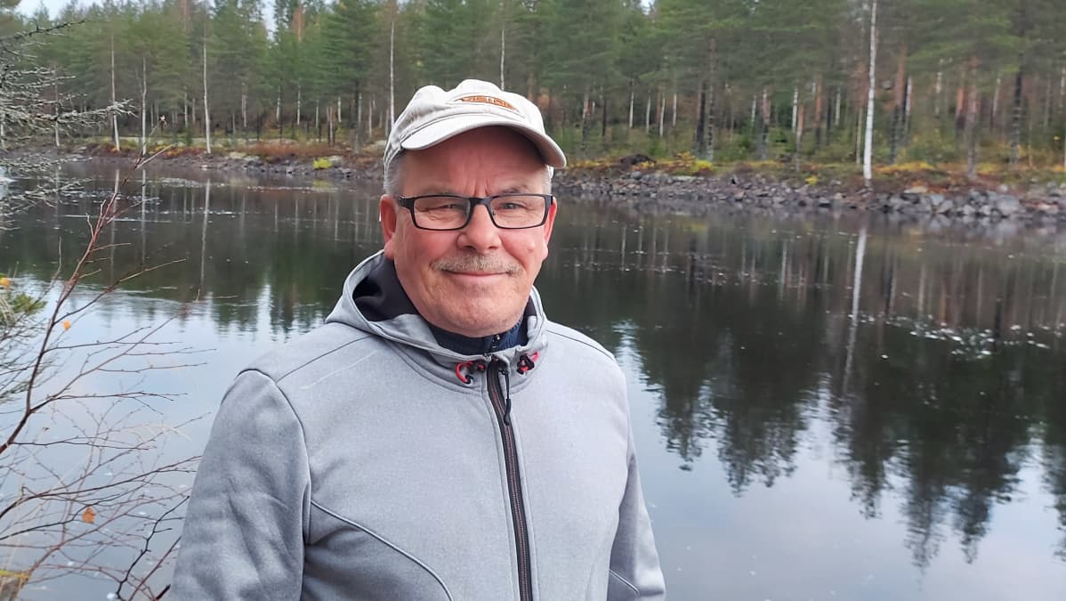Pielisen-Karjalan kalatalousalueen puheenjohtaja Jukka Turunen.