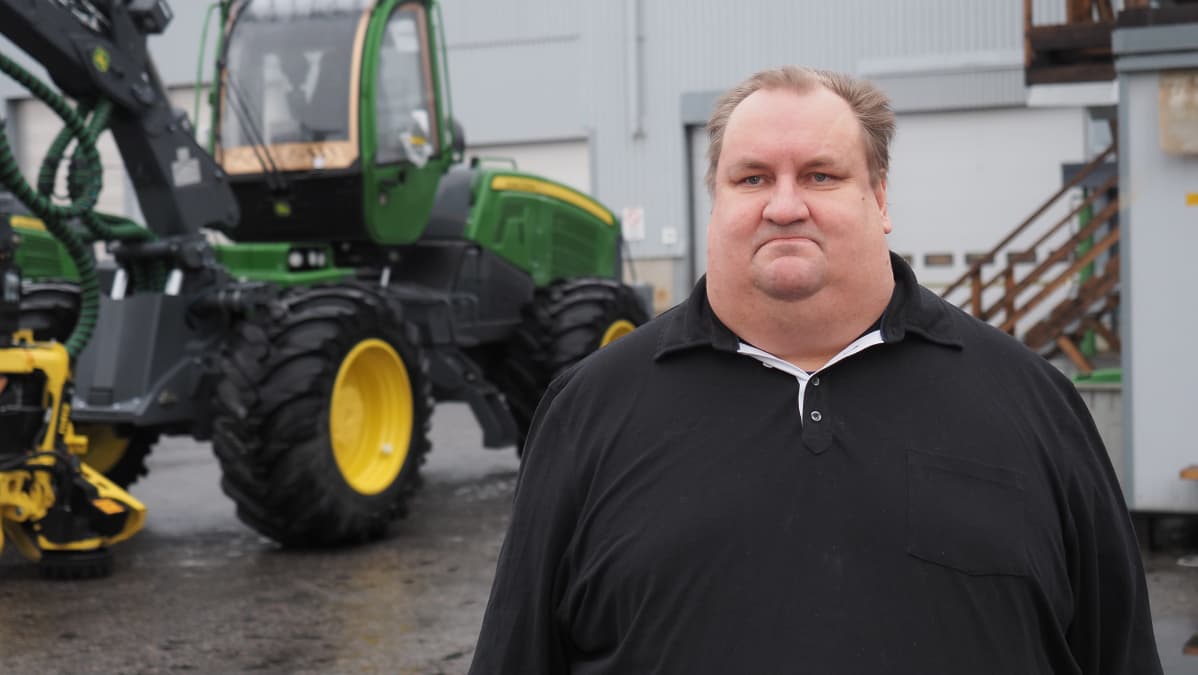 Kauko Keränen pääluottamusmies, John Deere