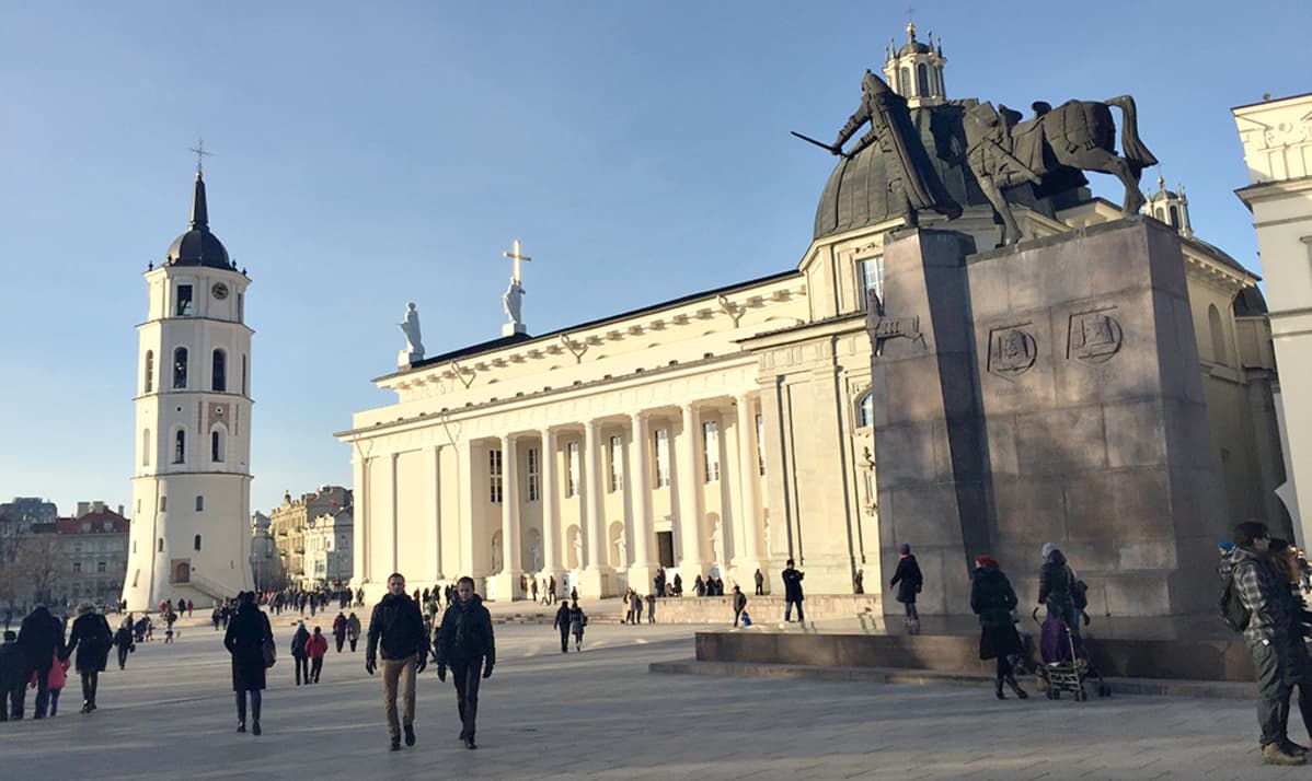 Liettuan pääkaupunki Vilna.