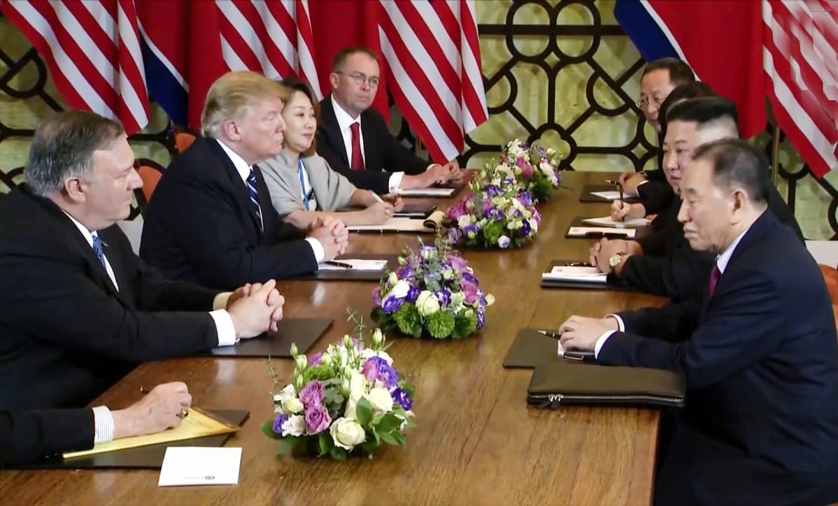 Yhdysvaltain presidentin Donald Trumpin ja Pohjois-Korean johtajan Kim Jong-unin tapaaminen oli pettymys.