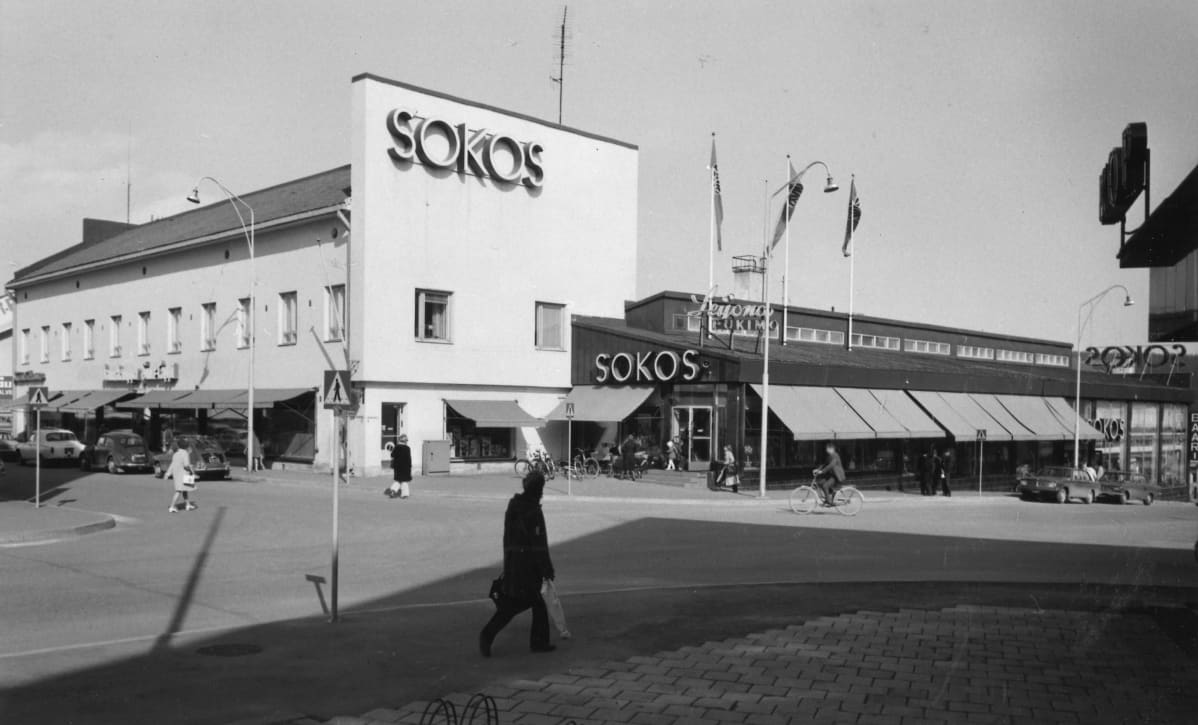 Rovaniemen vanha Sokos Valtakadulla