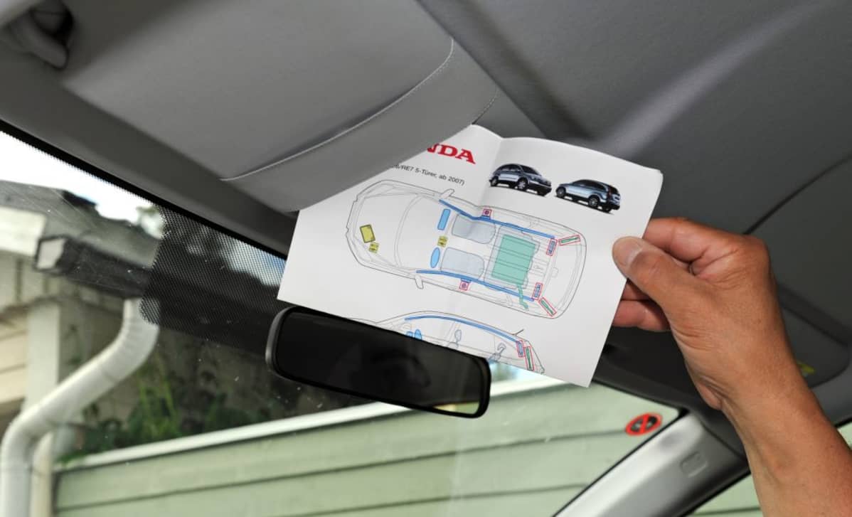 Koukku auto radion kotona