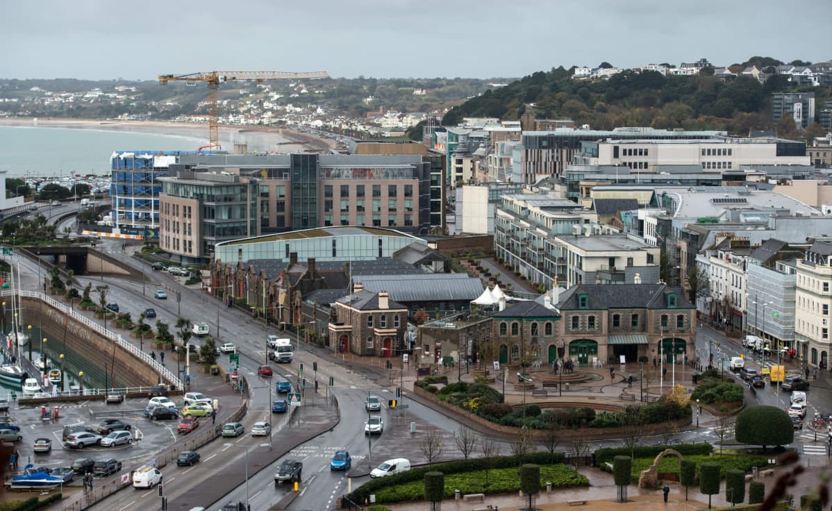 St. Helier Jerseyn saarella.