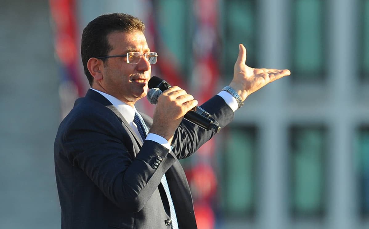Istanbulin kaupunginjohtaja Ekrem Imamoglu
