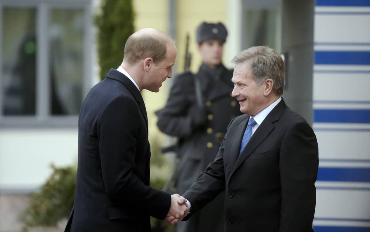 Presidentinlinna Prinssi Williamin vierailu