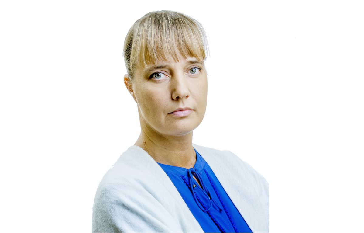 Johtaja, liikenneneuvos Sabina Lindström.