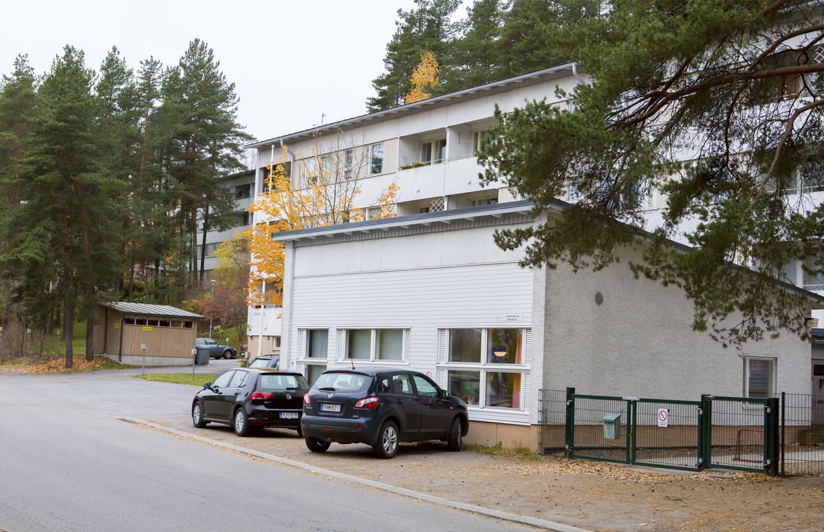 Lauritsalan päiväkoti Väinämöisenkadulla Lapvedellä vuonna 2016.
