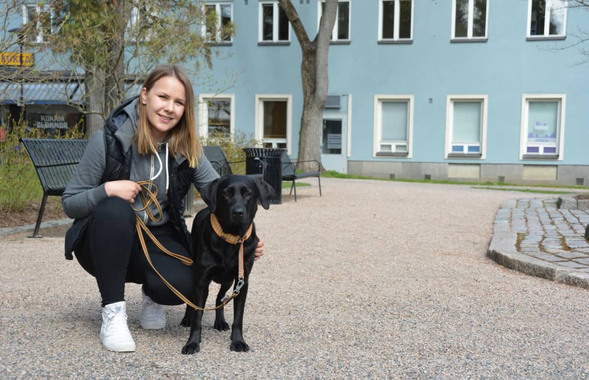 Selina Saimala ja Liekki.