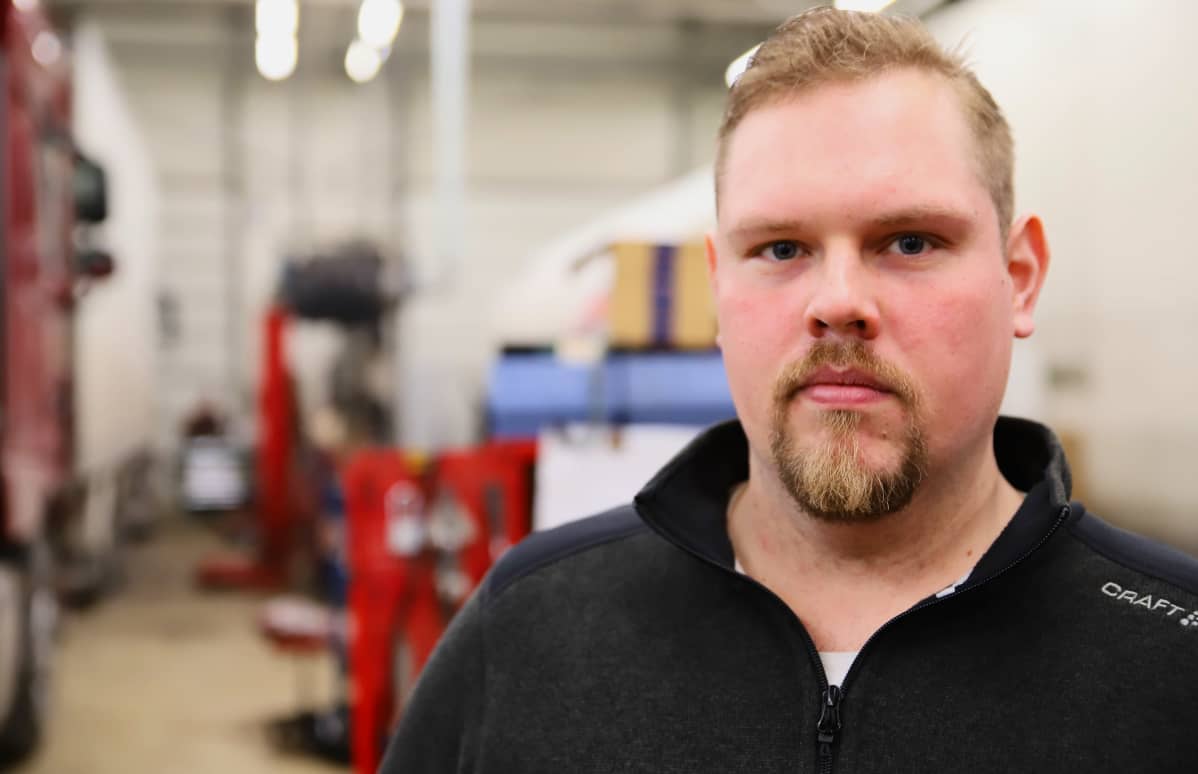 Korjaamopäällikkö Riku Kuusisto