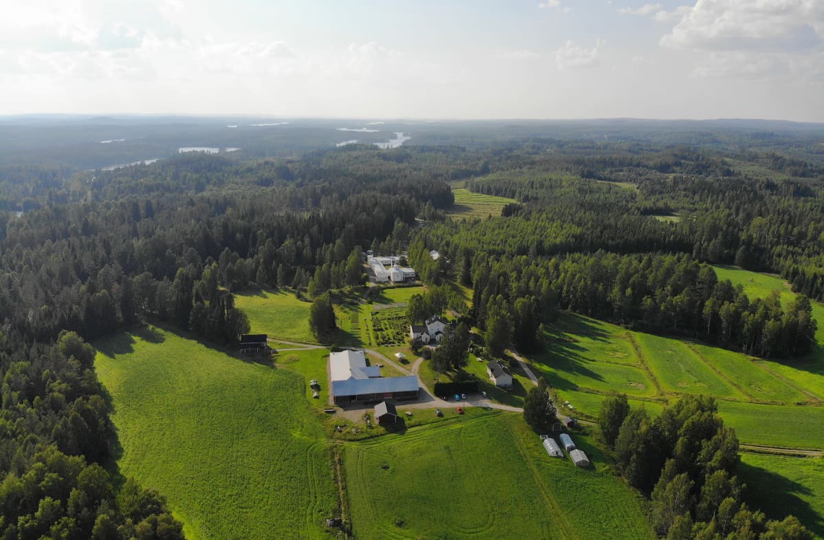 Lintulan Pyhän kolminaisuuden luostari Heinävedellä.