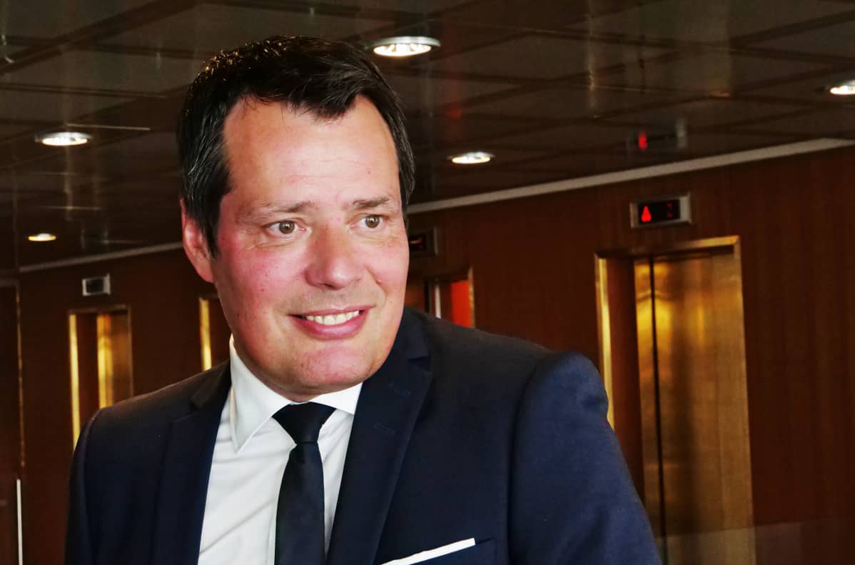 EK:n kauppapolitiikan johtaja Petri Vuorio.