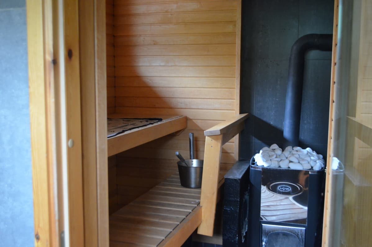 Piia Jokela-Nuorasen sauna.