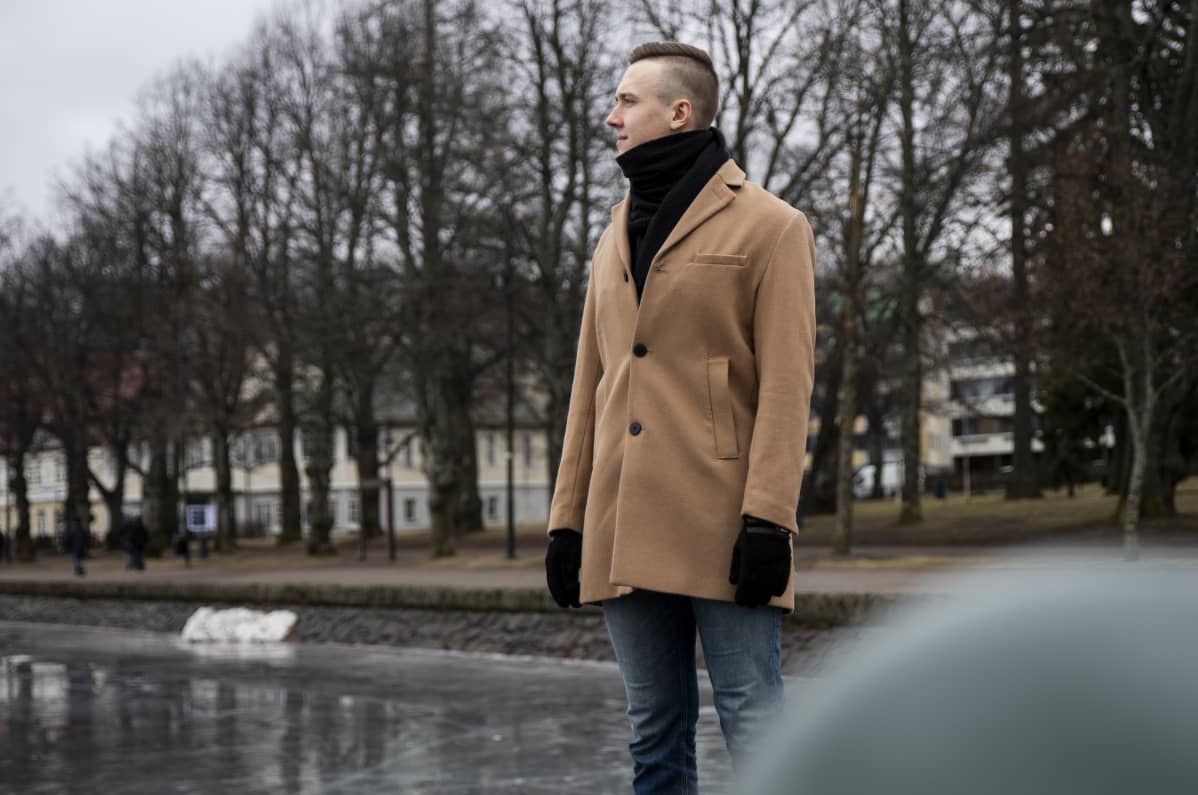 Hermanni Harju Lappeenrannan satamassa.