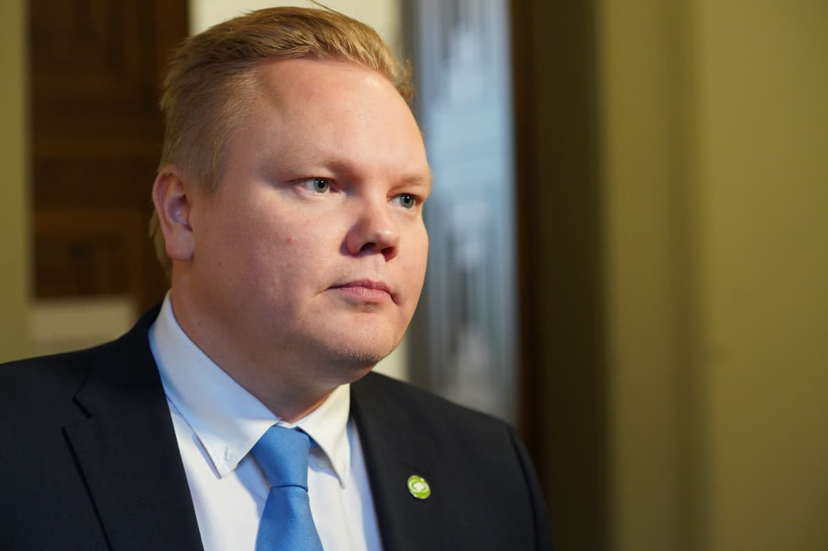 Antti Kurvinen eduskunnassa 5.3.2020