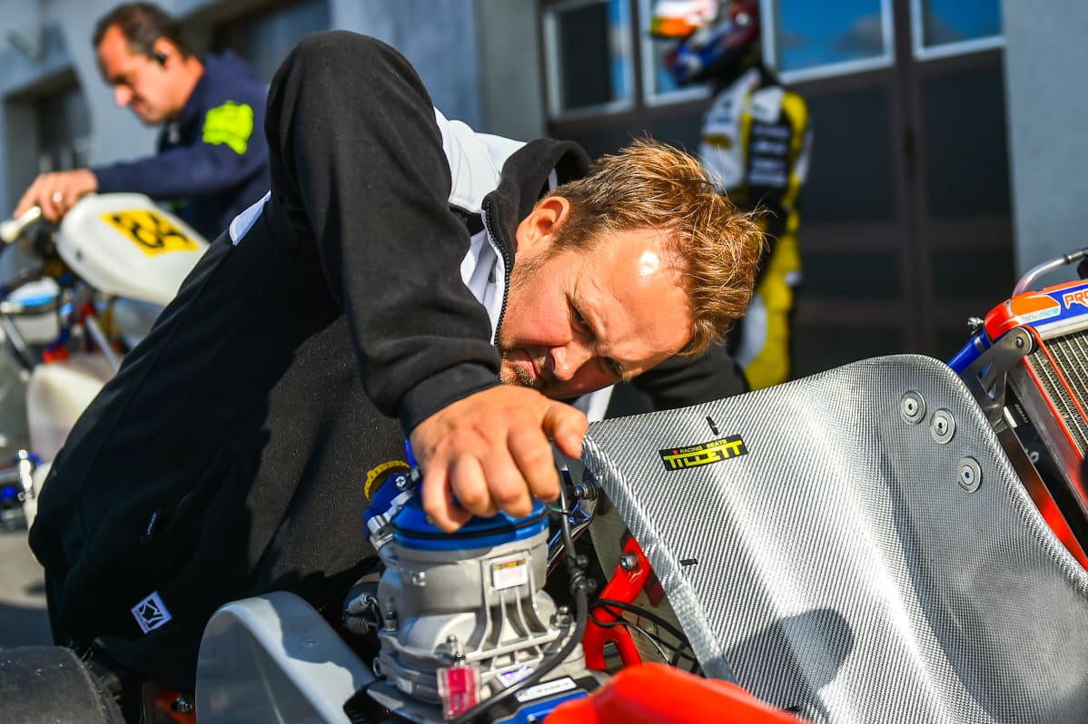 Jussi Kohtala, 40, on tehnyt pitkän uran kartingin parissa.
