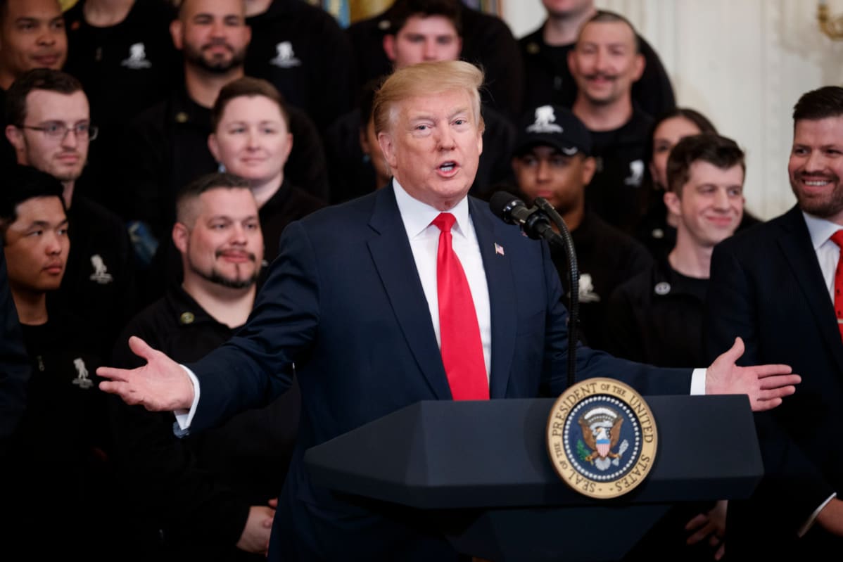 Presidentti Trump kommentoi tuoreeltaan tutkintaa huijaukseksi ja sanoi, ettei sitä olisi pitänyt koskaan tehdä.