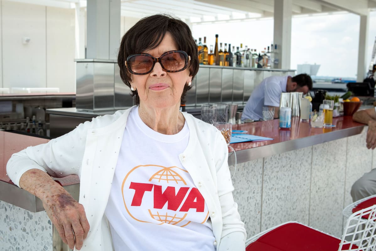 TWA Trans World Airways hotelli NYC John F. Kennedy lentokenttä New York.