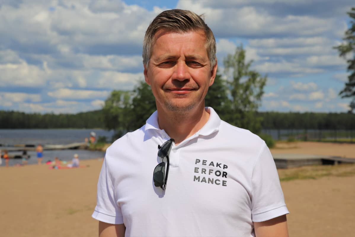 Kouvolan kaupungin liikuntapäällikkö Teemu Mäkipaakkanen.