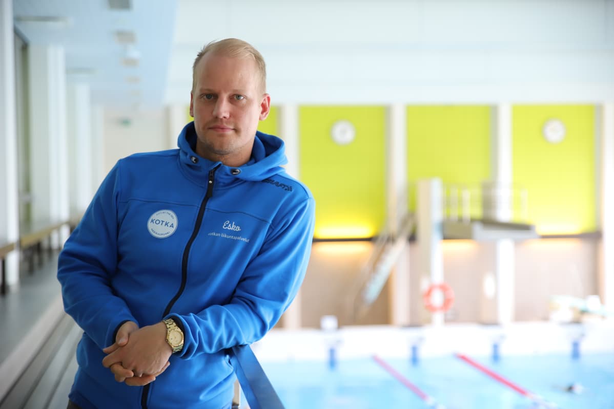 Kotkan liikuntapäällikkö Esko Halonen.
