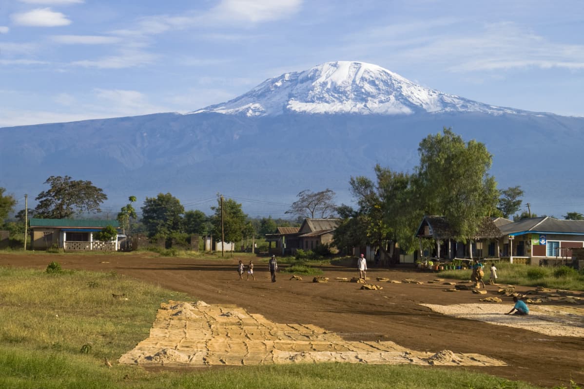 Kilimanjaro-vuori Tansaniassa