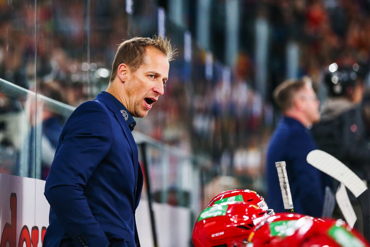 Valmentaja Antti Törmänen.