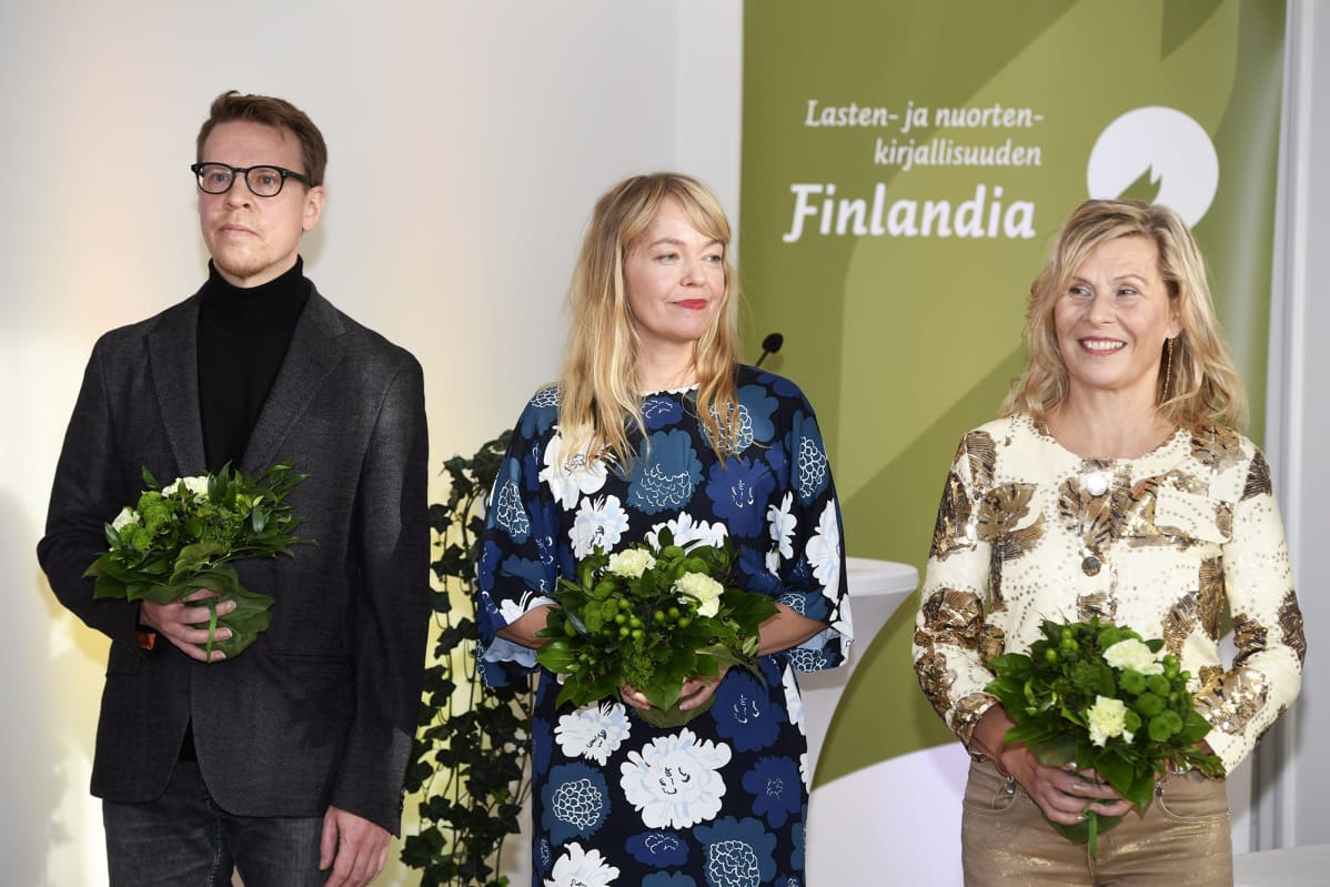 Petri Kumela, Erika Kallasmaa ja Laura Ruohonen
