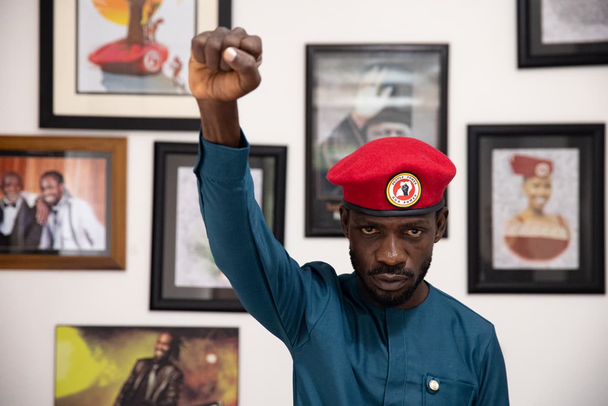 Robert Kyagulanyi eli Bobi Wine.