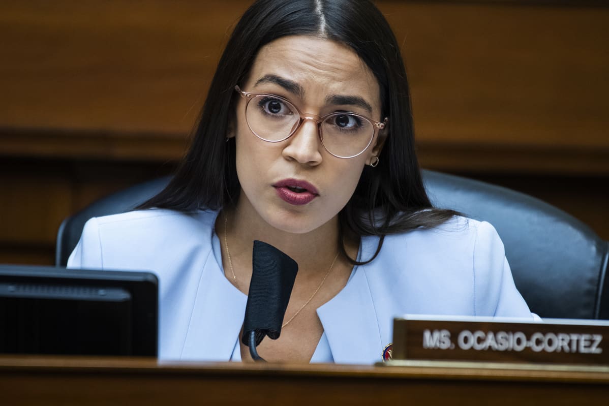Alexandria Ocasio-Cortez 24. elokuuta 2020.