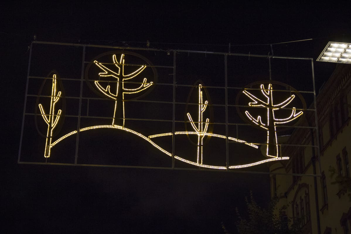 Tampereen Valoviikot, Puut