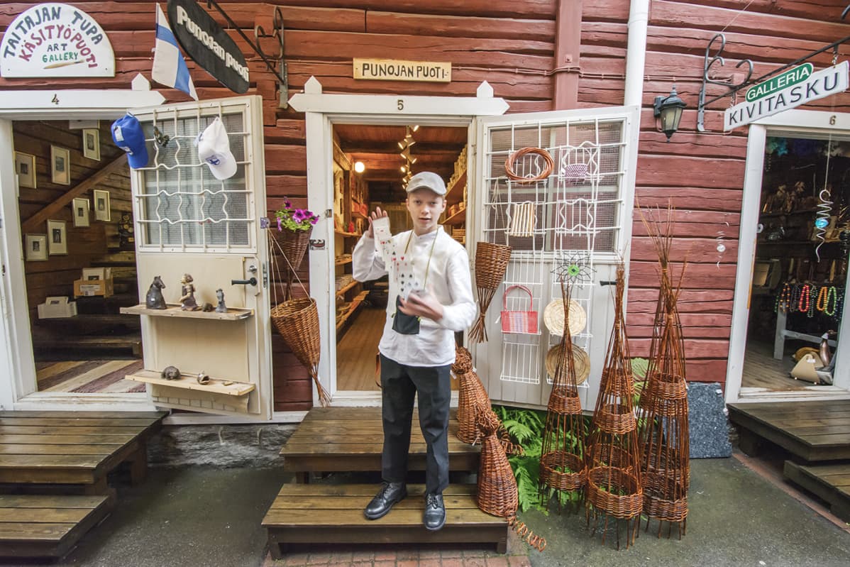 Kuopion Pikku Pietarin torikuja.