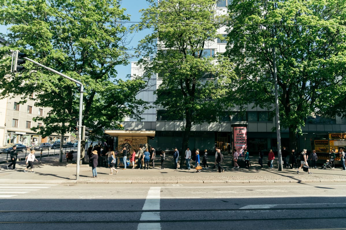 ruokajono, leipÃ¤jono Helsinginkadulla