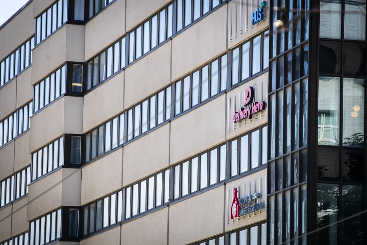 Delivery Hero Oy:n toimisto Pasilassa Helsingissä.