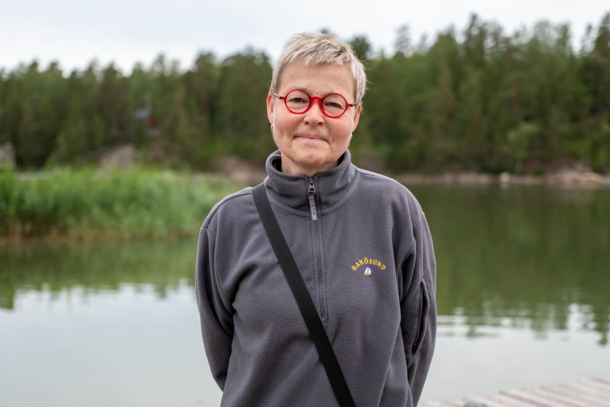 Kuvassa on Susanna Ginman.