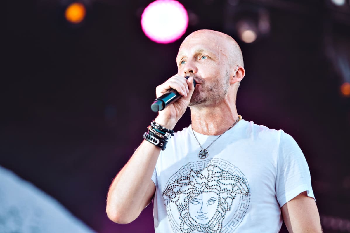 Juha Tapio Ilosaarirockissa vuonna 2018.