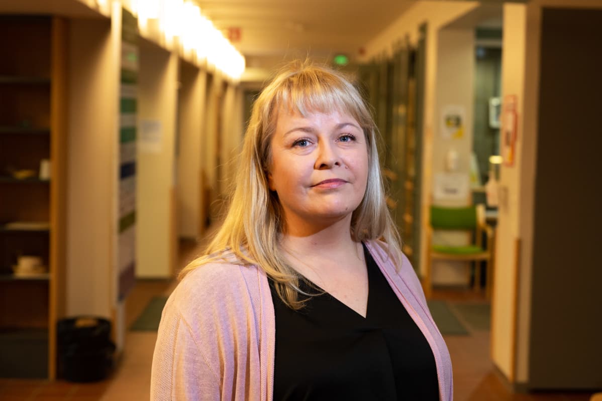 Roihuvuoren seniorikeskuksen johtaja, Maritta Haavisto.
